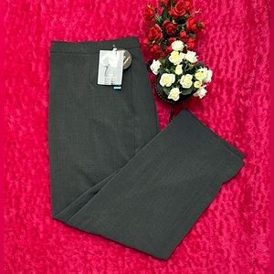 Ladies Briggs New York size 20W dark gray formal pants